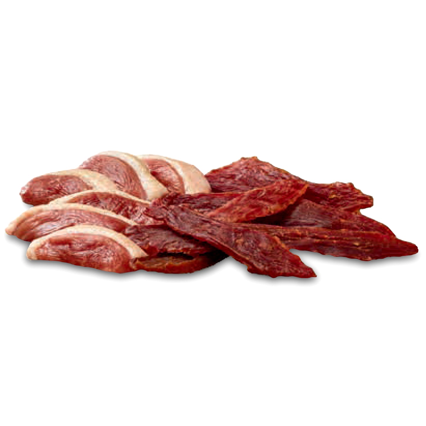 (2 Pack) Duck Flavor Premium Dry Jerky Treats for All Dogs, 32 Oz