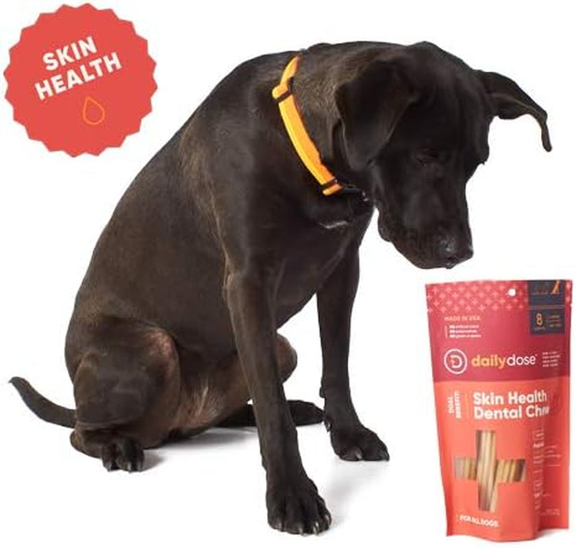 Dual Benefit - Dental + Skin Health Chews for Dogs, Small | Dental Treats with Supplements, Model Number: 77121