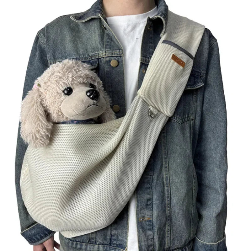 Pet Out Crossbody Bag Summer Cat Dog Pet Supplies Portable Breathable Pet Carriers Bags