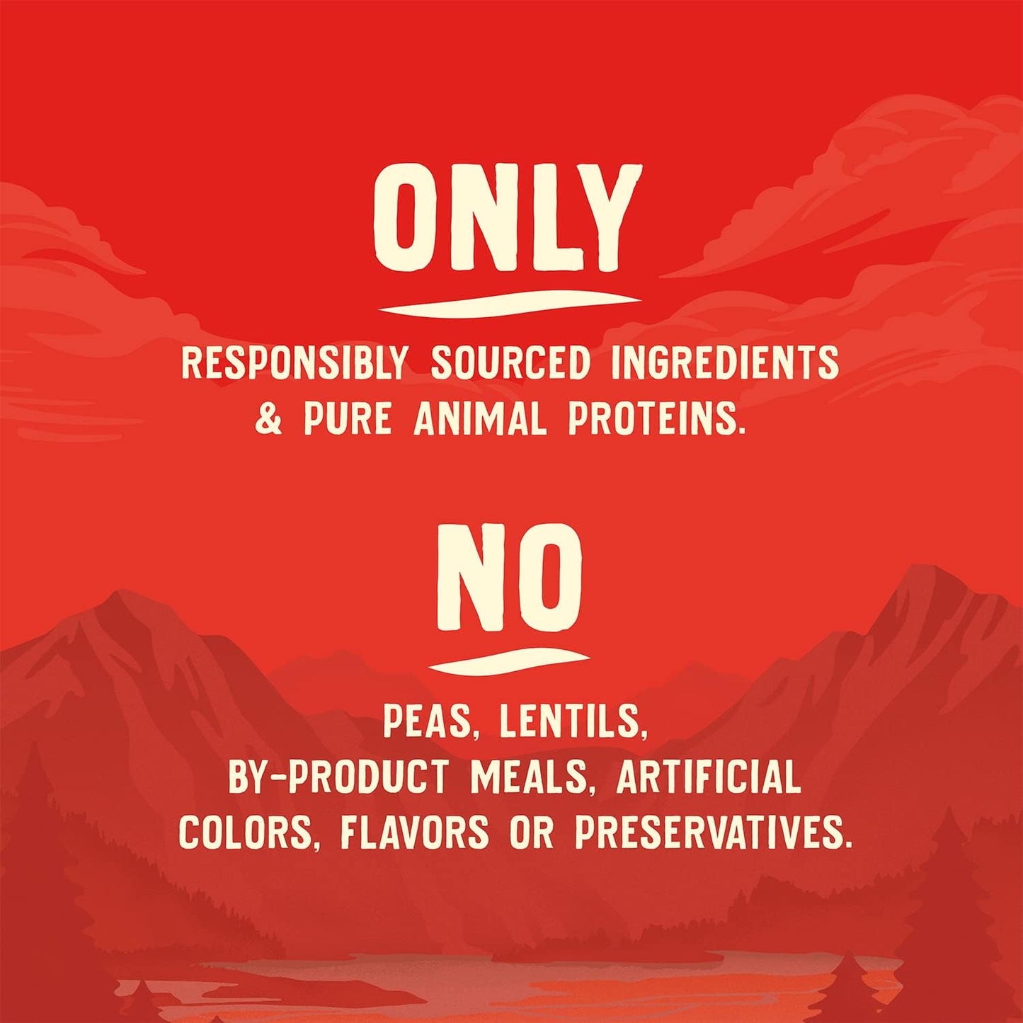 Wild Red Dry Dog Food Raw Coated High Protein Grain & Legume Free Red Meat Recipe, 1 Lb. Bag