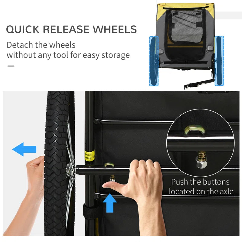 Foldable Pet Trailer
