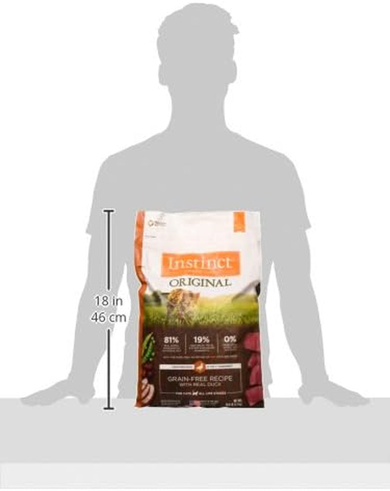 Original Duck Dry Cat Food, 10 Lb. Bag