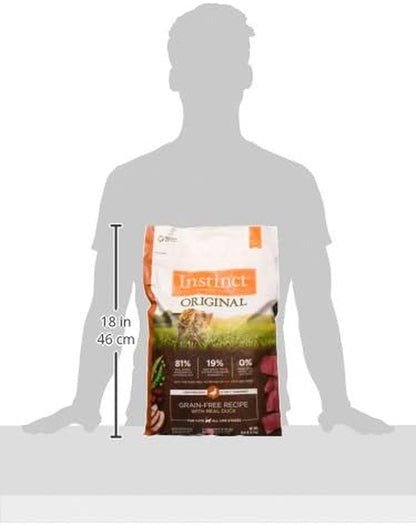 Original Duck Dry Cat Food, 10 Lb. Bag