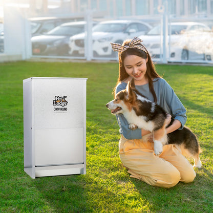 CH50 Pet Feeder, 50 Lb Volume, Galvanized Steel