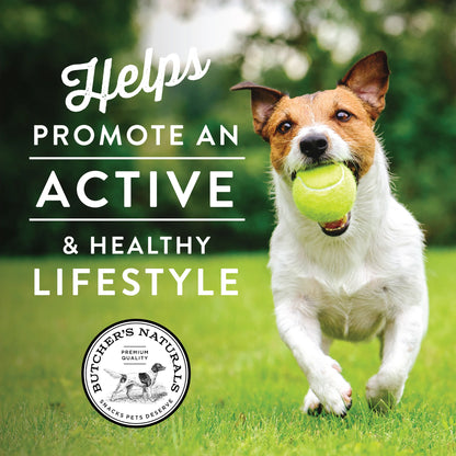 Butcher’S Naturals Pork Flavored Jerky Treats for Dogs, 16 Oz