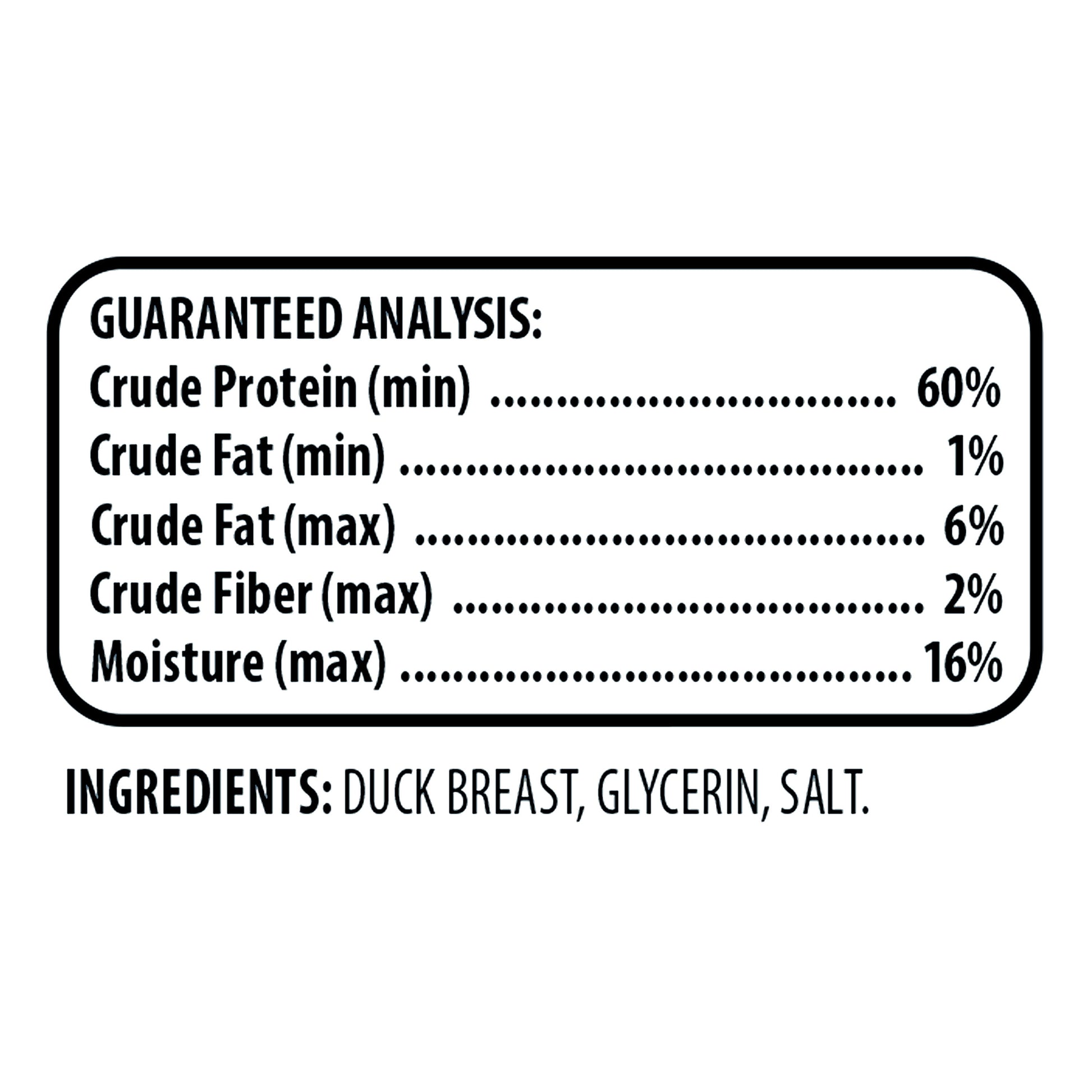 (2 Pack)  Duck Flavor Premium Dry Jerky Treats for All Dogs, 32 Oz