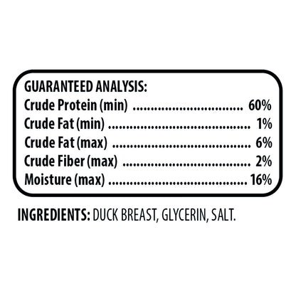 (2 Pack)  Duck Flavor Premium Dry Jerky Treats for All Dogs, 32 Oz