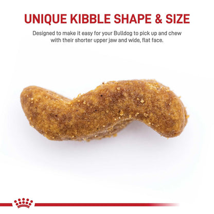 Royal Canin Bulldog Adult Dry Dog Food 30 Pound Pack Breed Specific Nutrition