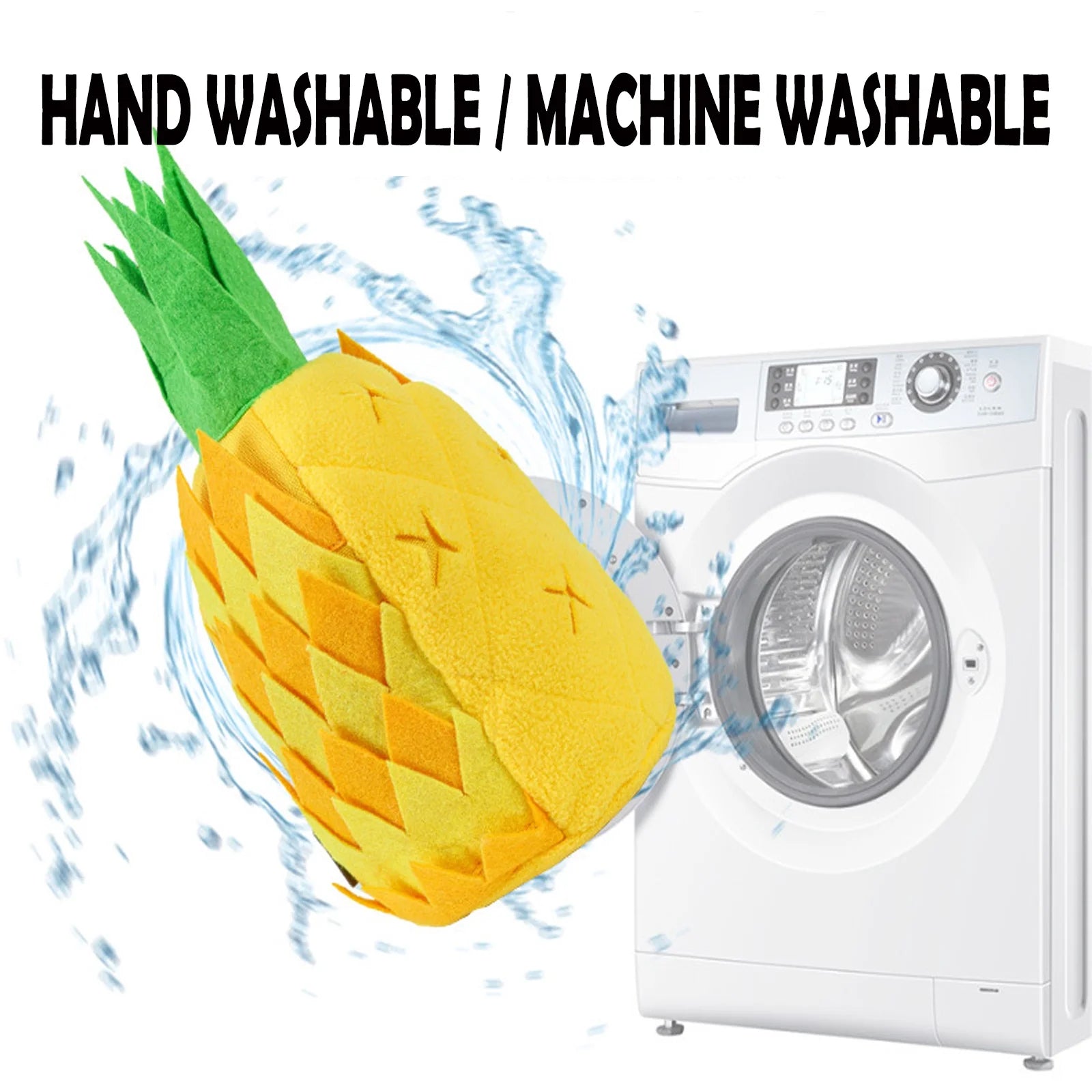 Dog Squeaky Toy, Interactive Dog Toy, Dog Puzzle Toy for Smelling Feeding Training, Dog Plush Toy for Small Medium and Large Dogs