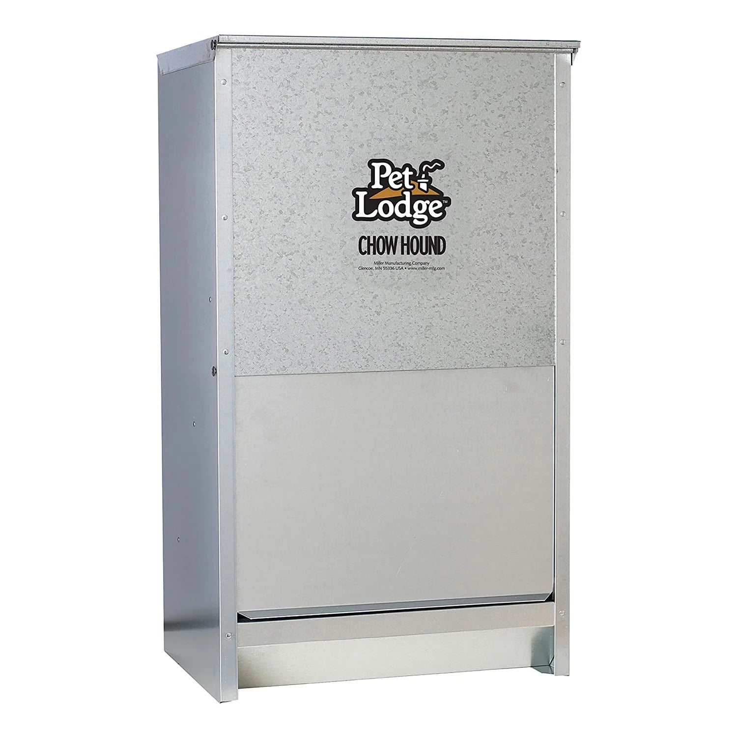 CH50 Pet Feeder, 50 Lb Volume, Galvanized Steel