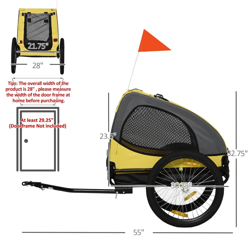 Foldable Pet Trailer
