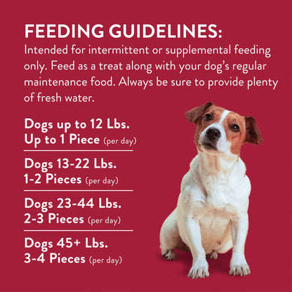 Beef Flavor Sausage Training Treats for Dogs, 10 Oz