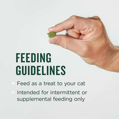 Dental Treats for Cats, Salmon Flavored Treats for Cats, Freshens Breath and Controls Tartar, 2.5Oz