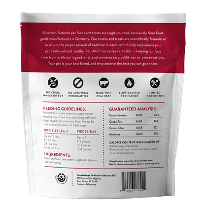 Beef Flavor Sausage Training Treats for Dogs, 10 Oz