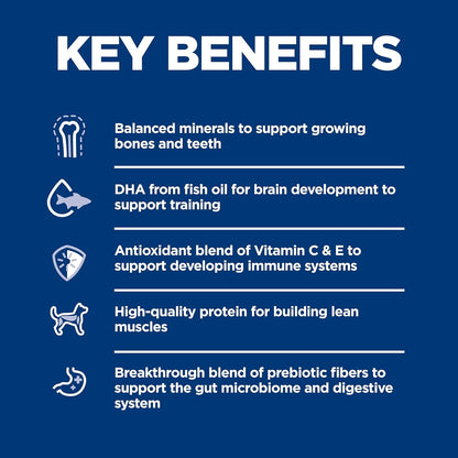 Puppy, Puppy Premium Nutrition, Dry Dog Food, Chicken & Brown Rice, 4.5 Lb Bag