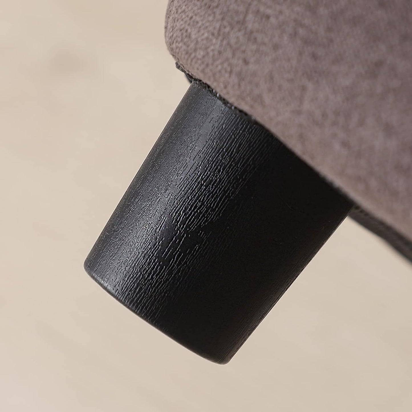 Pet Sofa Bed, Velvet & Linen Fabric Pet Couch Chair with Removeable & Washable Cushion for Small Dogs Cats (Brown)