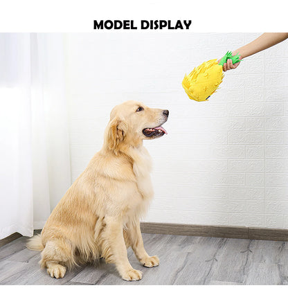Dog Squeaky Toy, Interactive Dog Toy, Dog Puzzle Toy for Smelling Feeding Training, Dog Plush Toy for Small Medium and Large Dogs